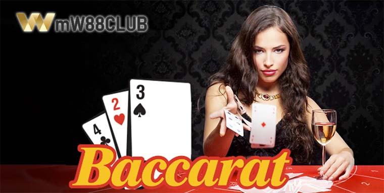 Hướng dẫn cách chơi bài Baccarat trực tuyến tại W88