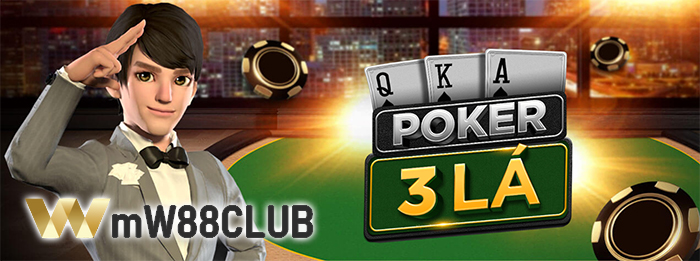 Cách chơi game bài Poker 3 lá chi tiết